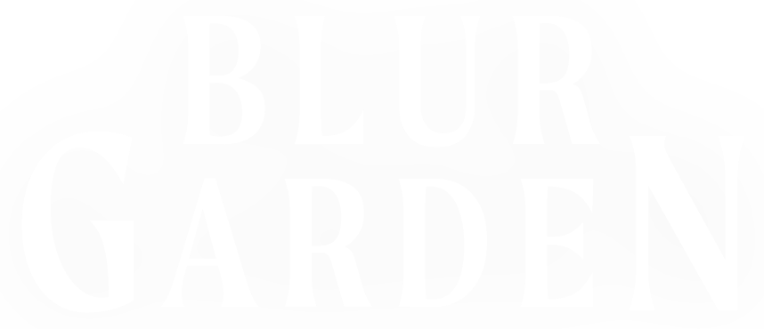 Blur Garden Logo White